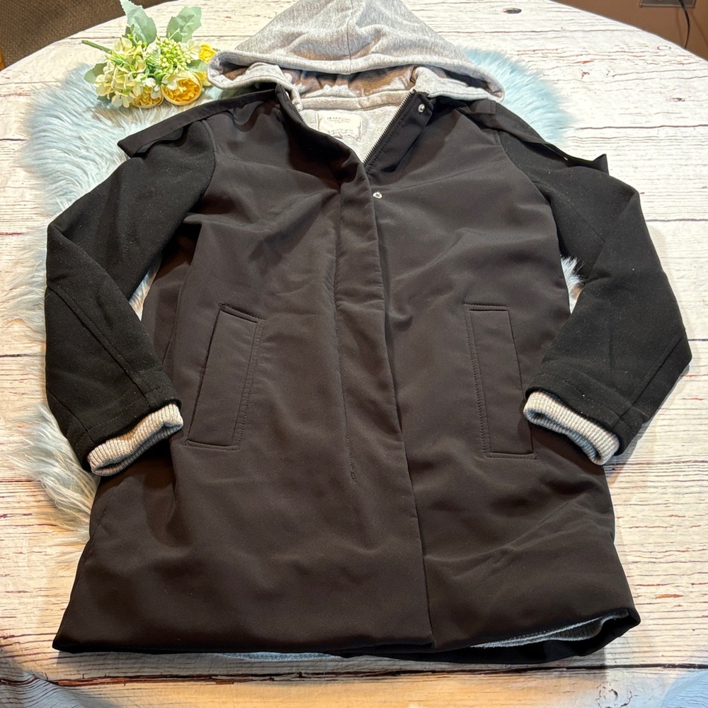 Zara Mixed Media Jacket sz XS